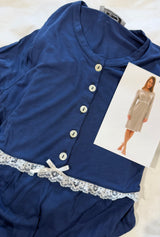 Camicia da notte donna cotone