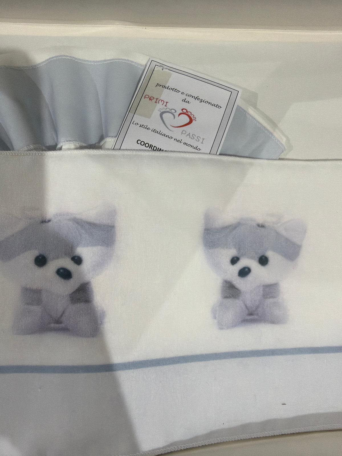 Lenzuolo culla neonato