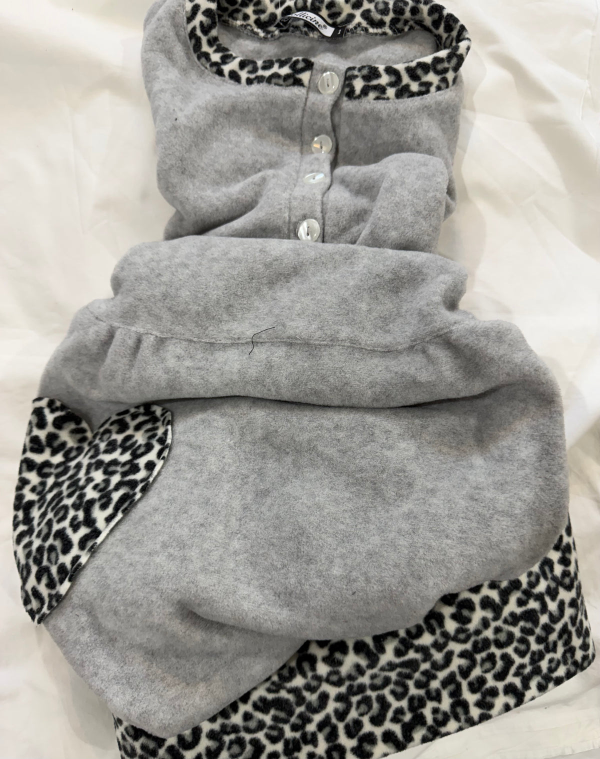 Pigiama donna pile