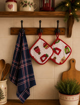 Canovaccio e presine Natale
