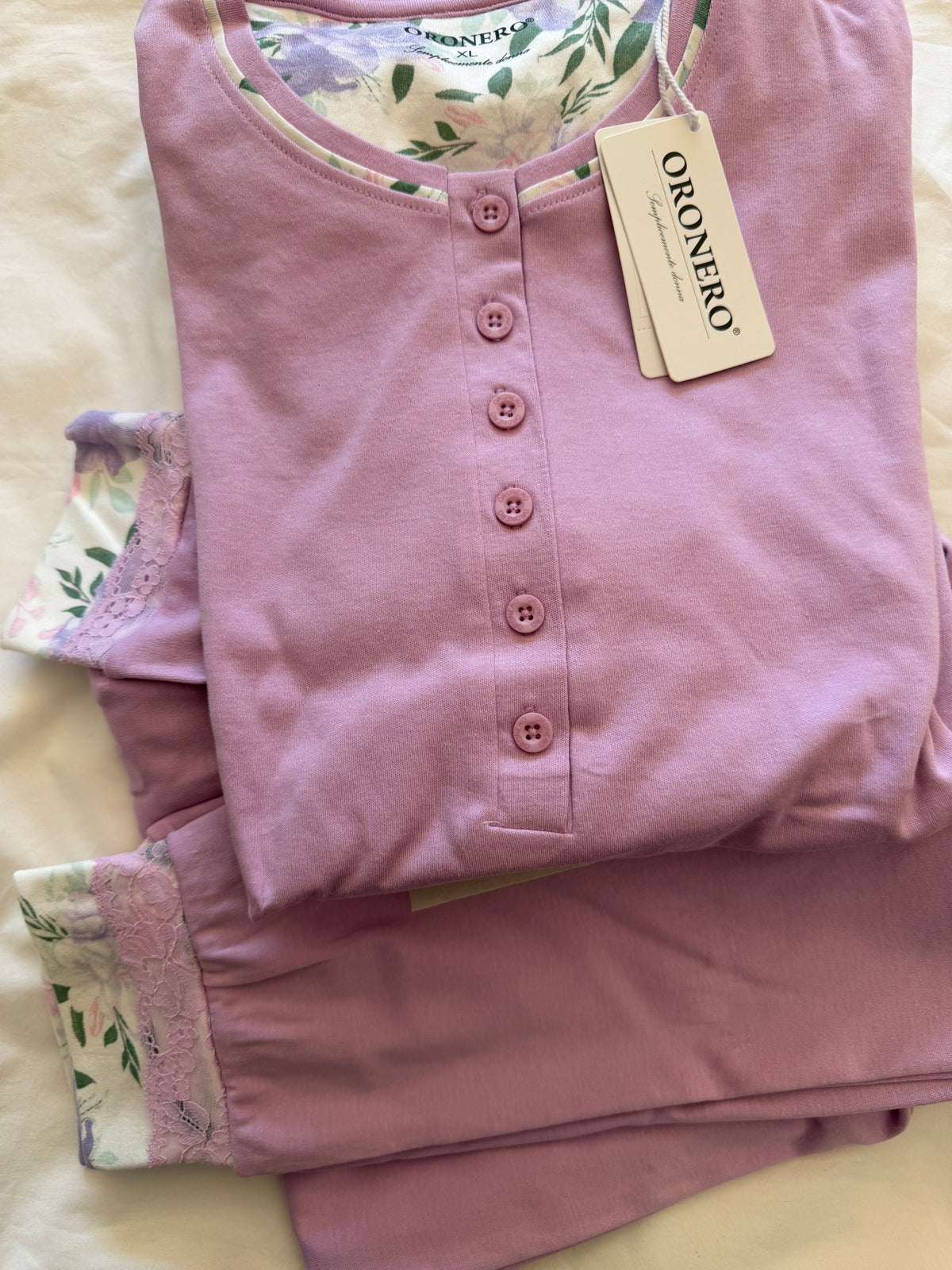 Pigiama cotone donna