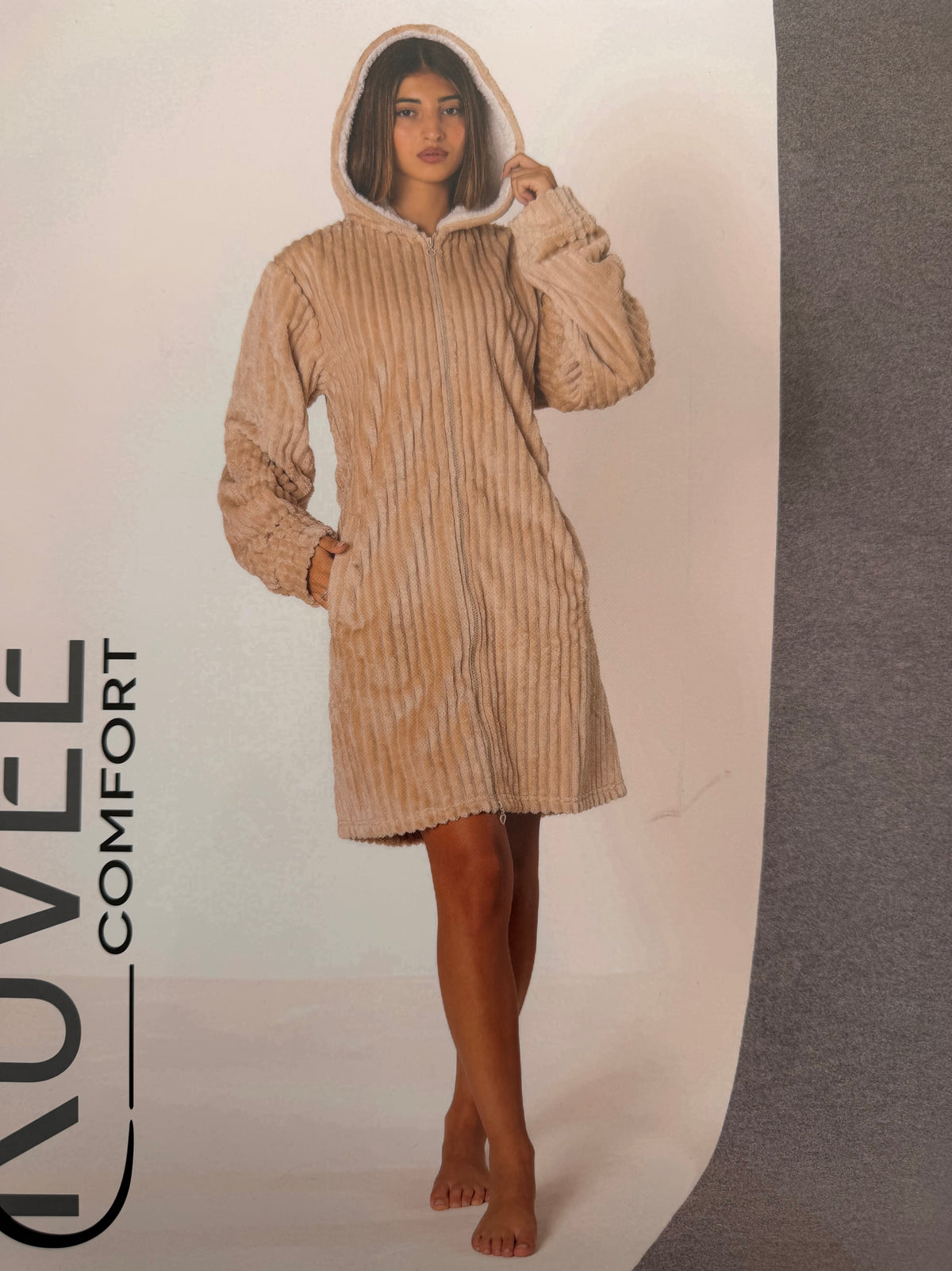 Vestaglia donna pile