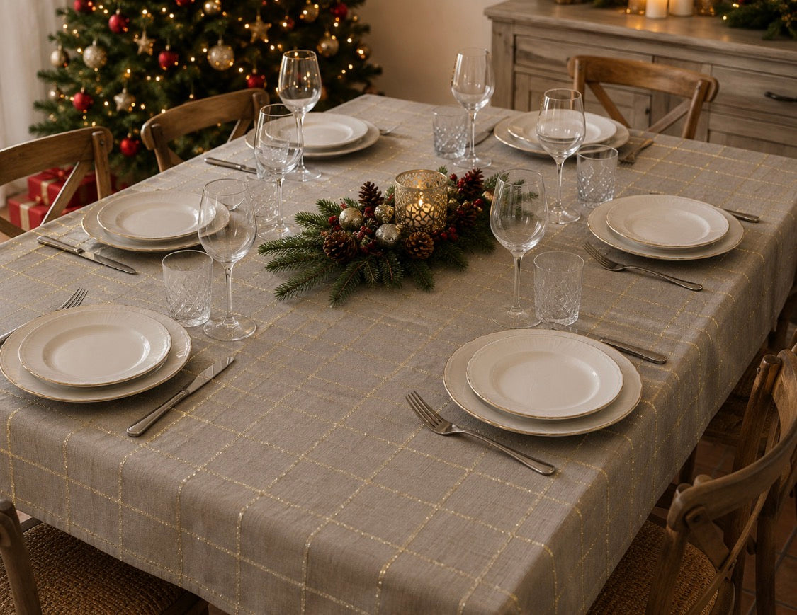 Tovaglia Natale da 18 140x360
