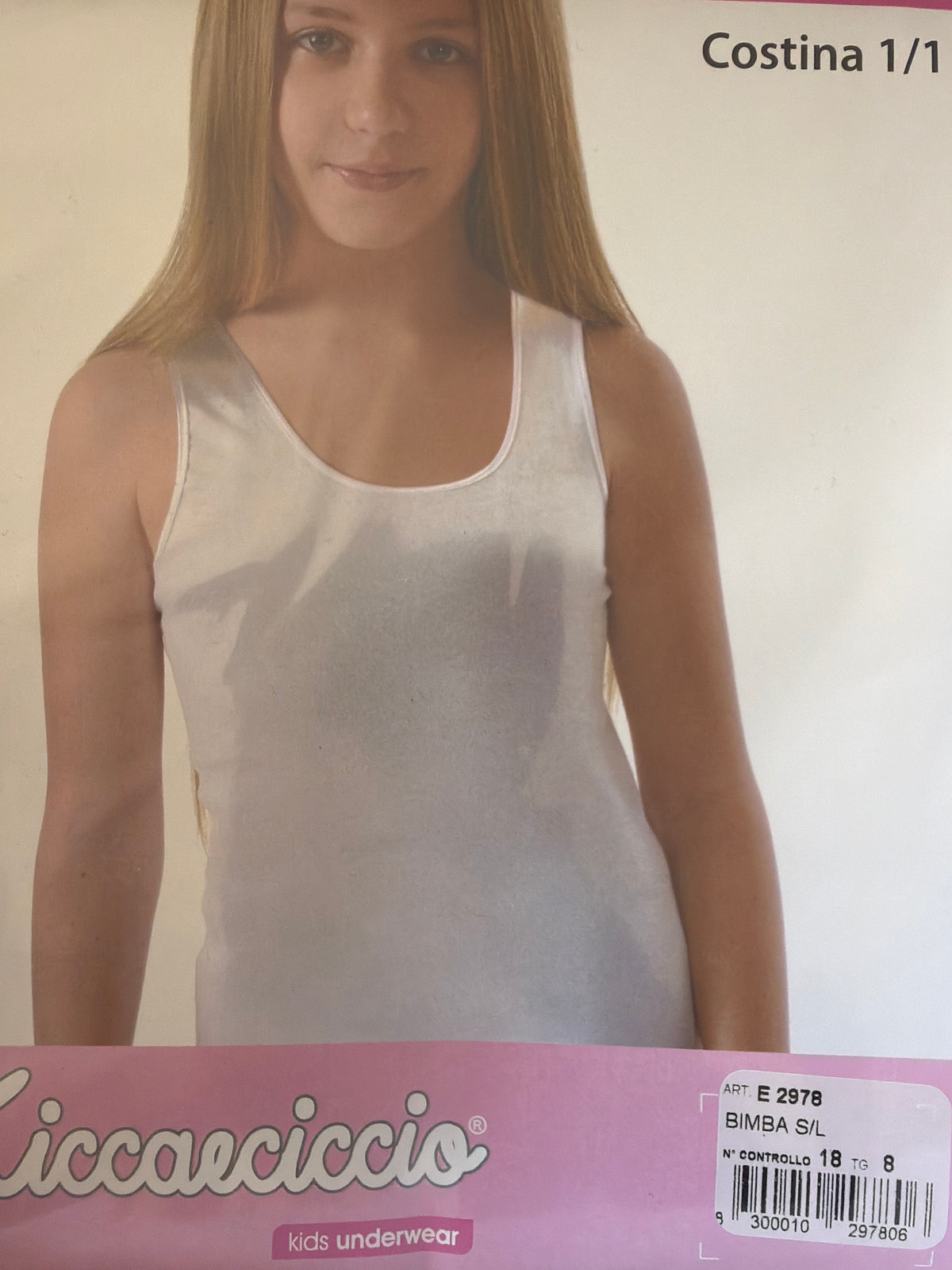 Canottiera 8 anni bambina estiva