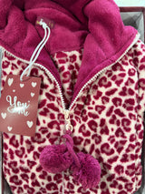 Vestaglia donna pile