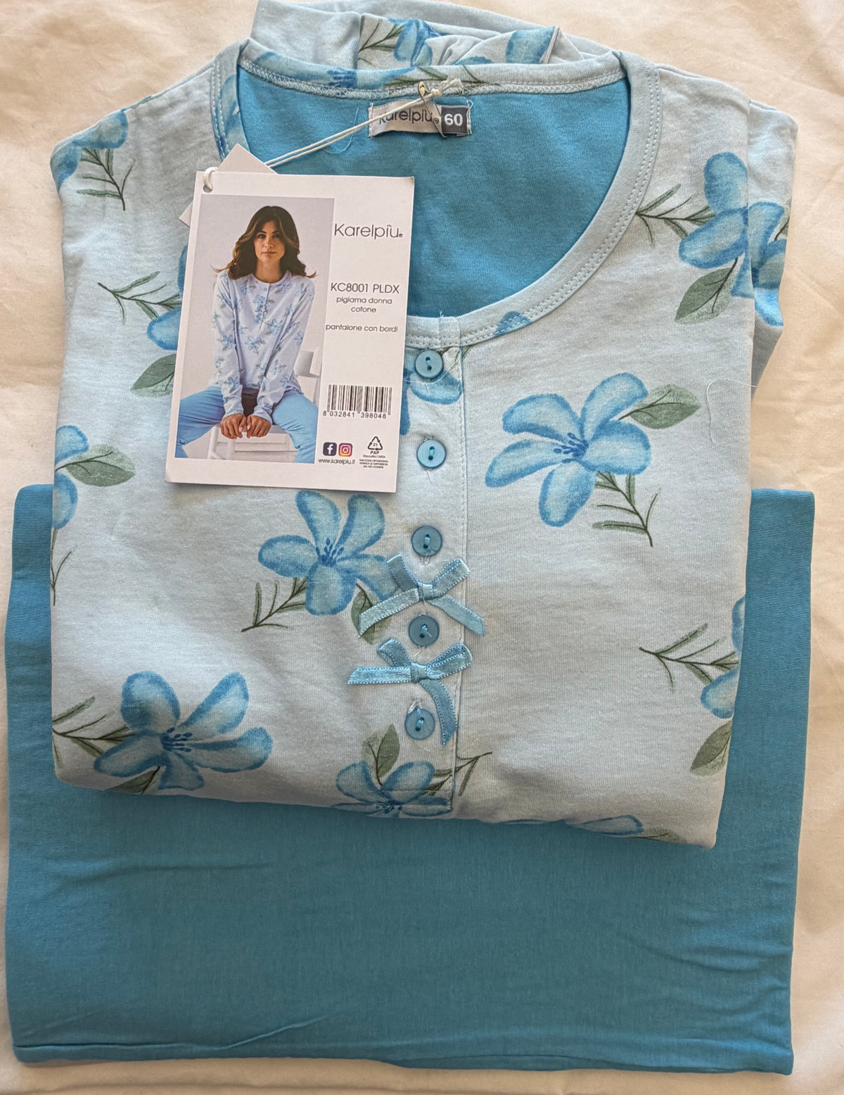 Pigiama donna cotone