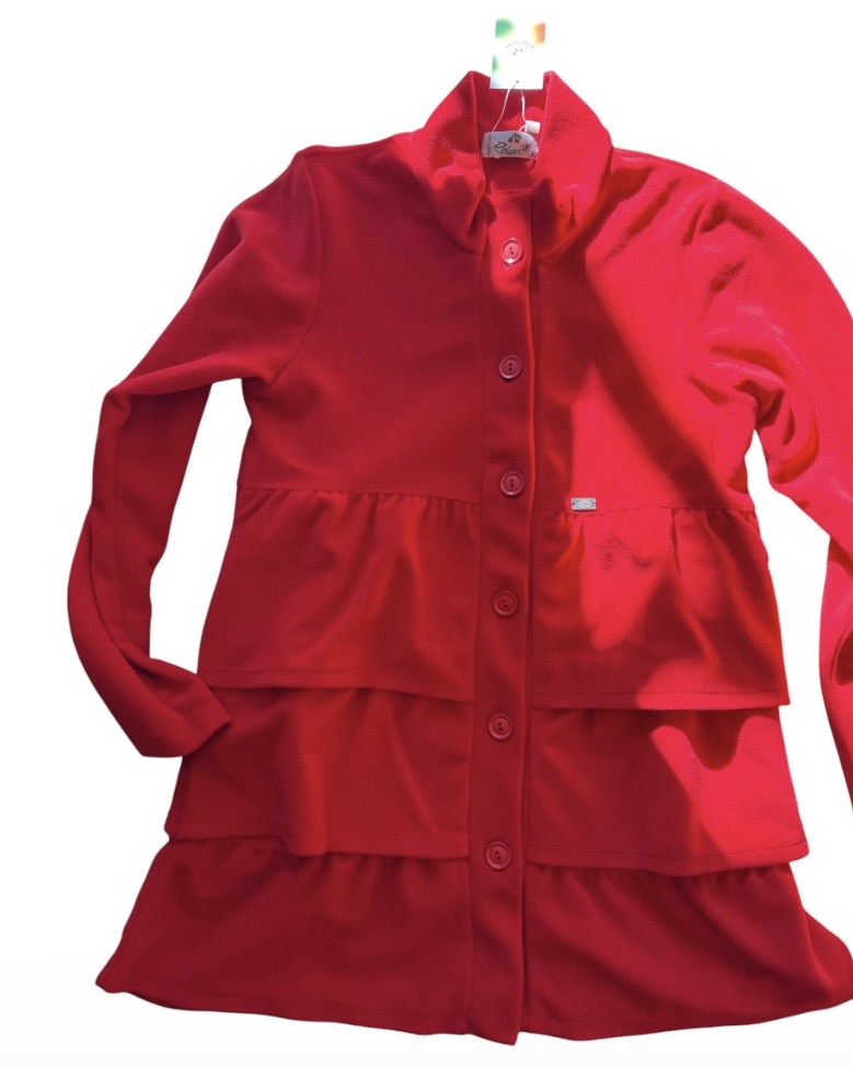 Vestaglia in pile donna invernale