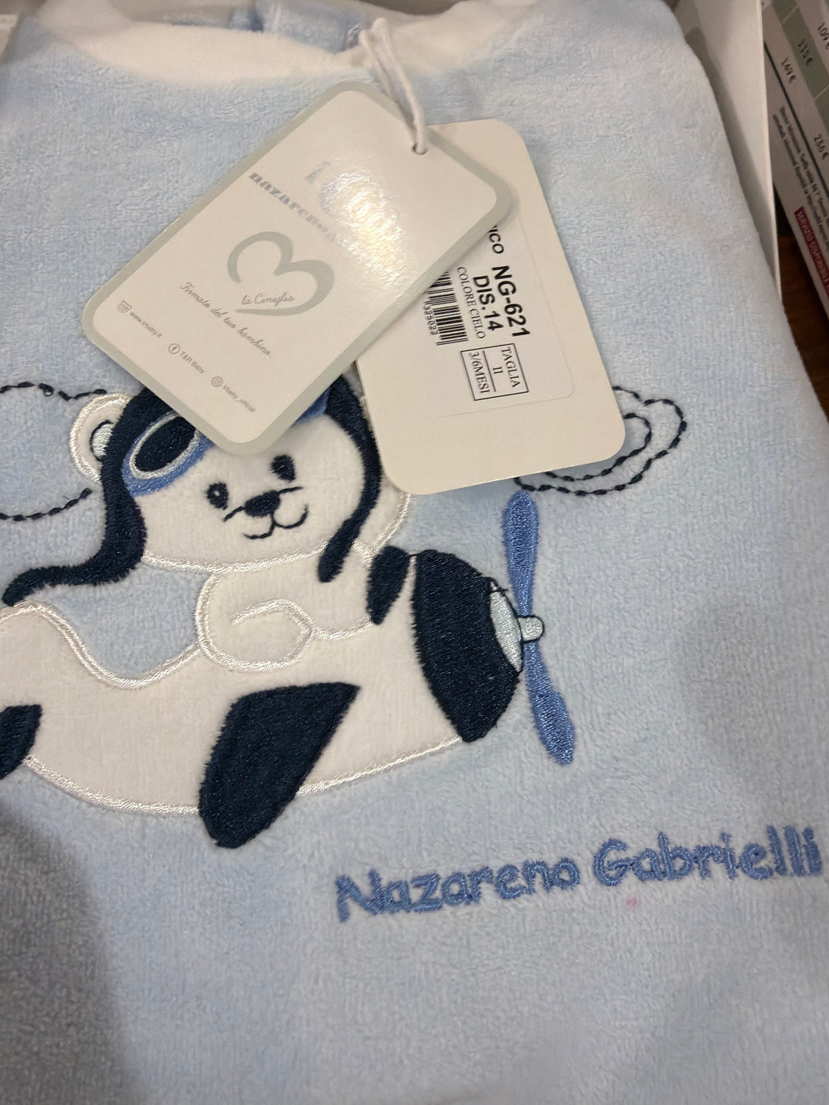 Tuta neonato ciniglia