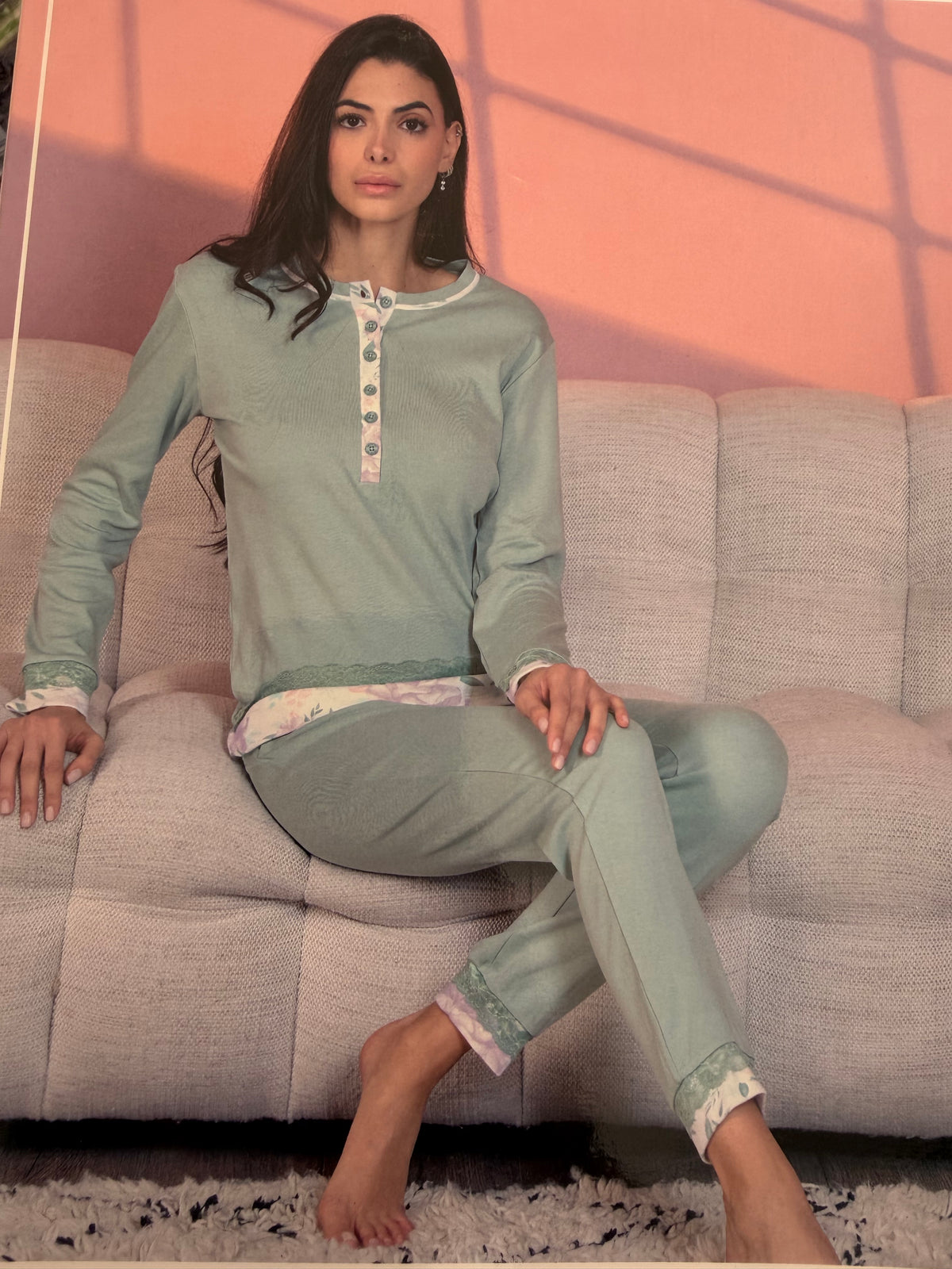 Pigiama cotone donna