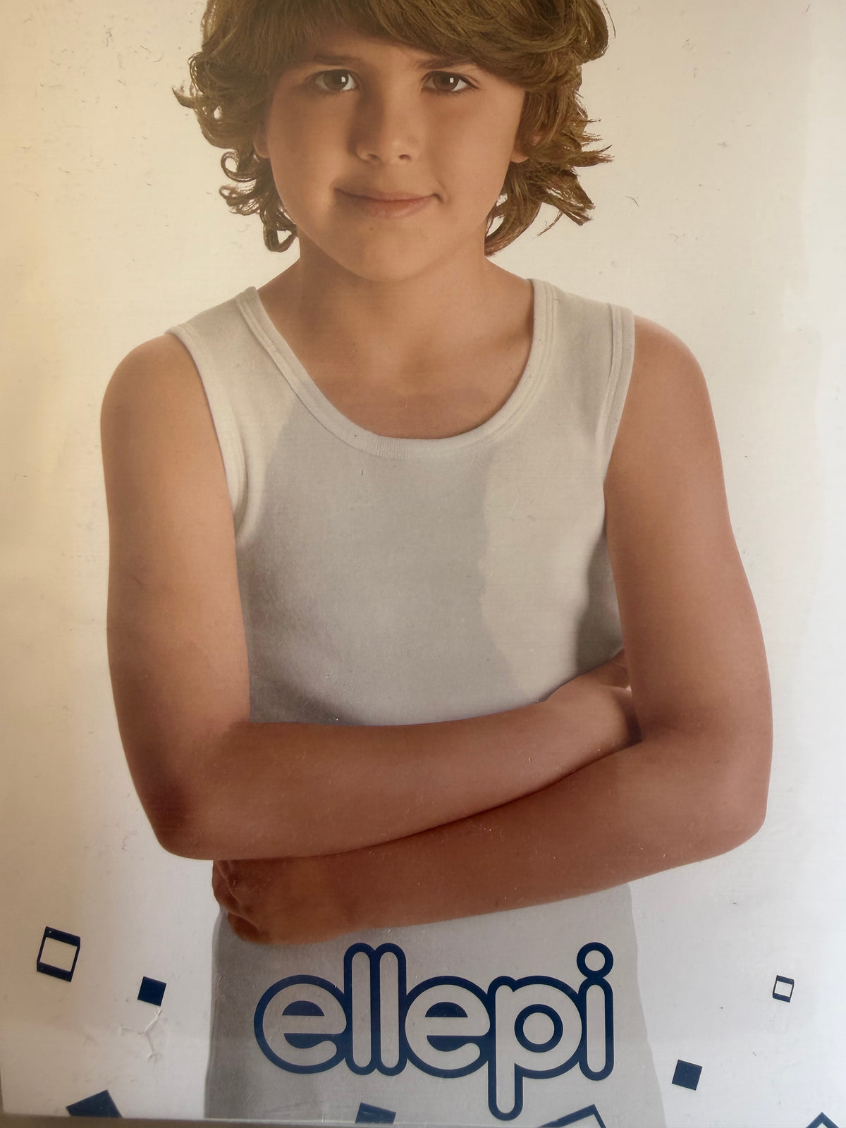 Canottiera 5 anni bambino cotone