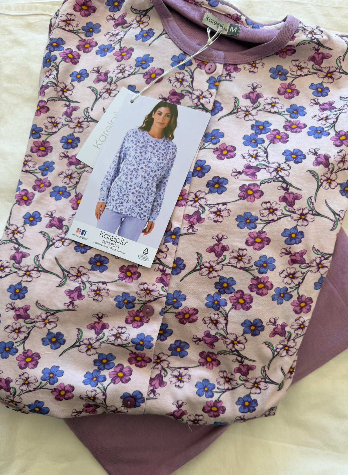 Pigiama donna cotone