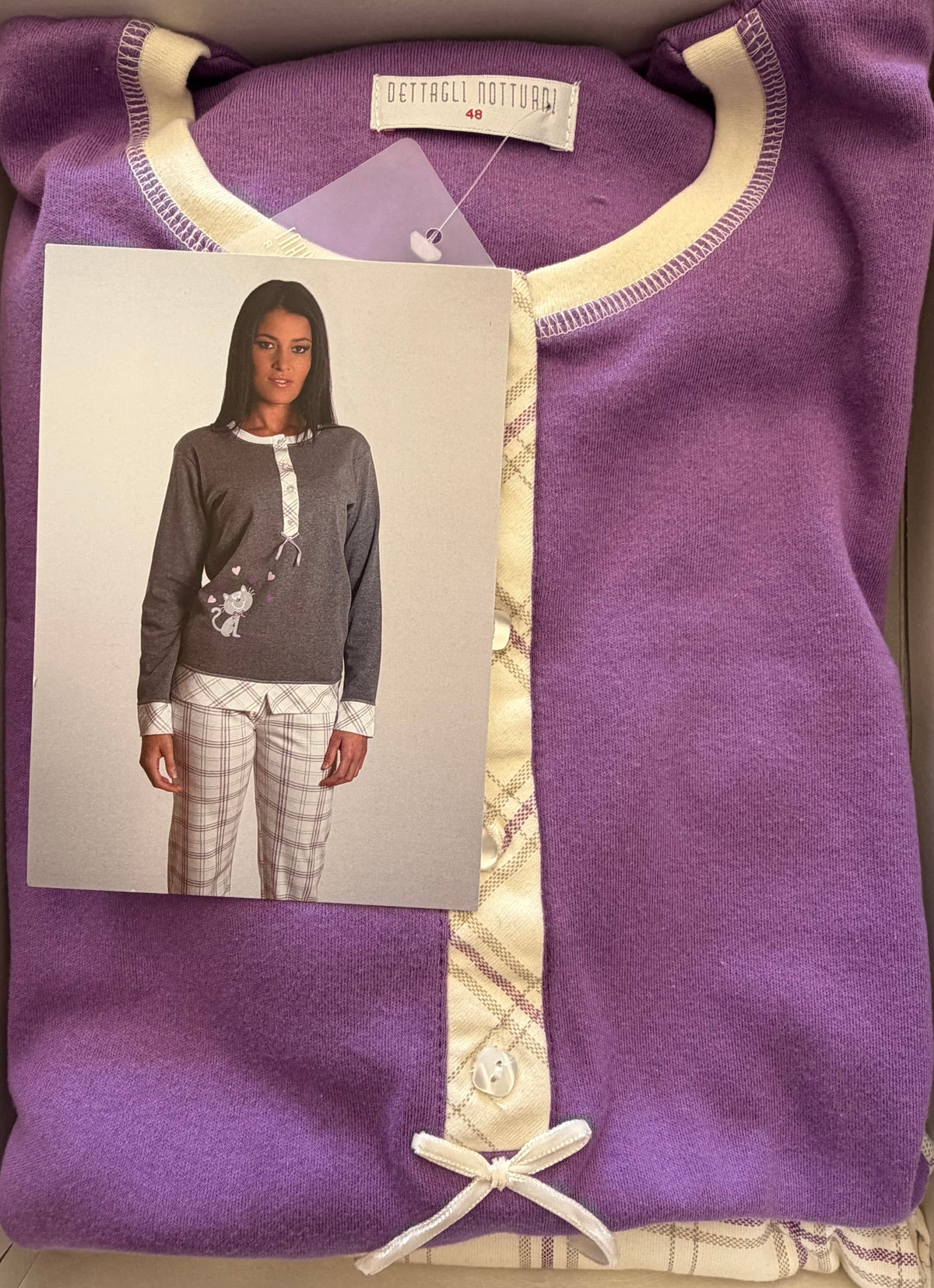 Pigiama donna cotone