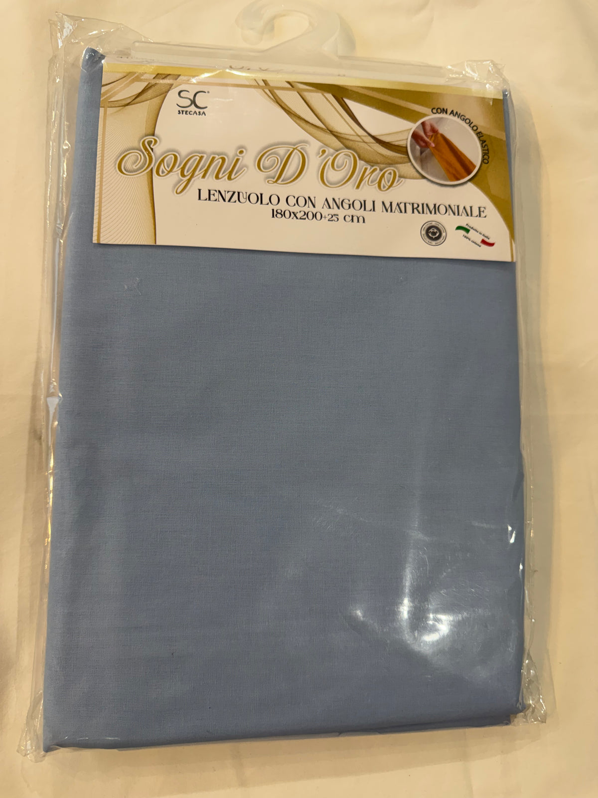 Lenzuolo matrimoniale
di sotto