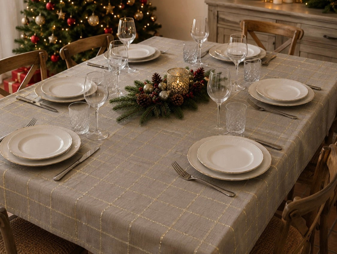 Tovaglia da 6 140x180 Natale