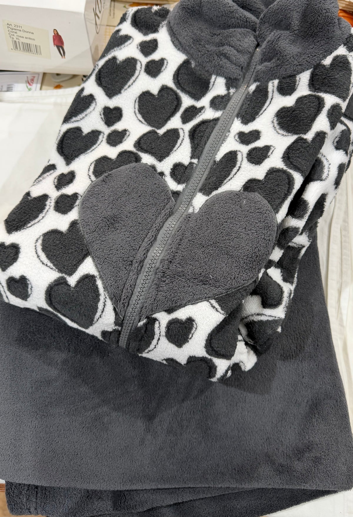 Pigiama donna in pile