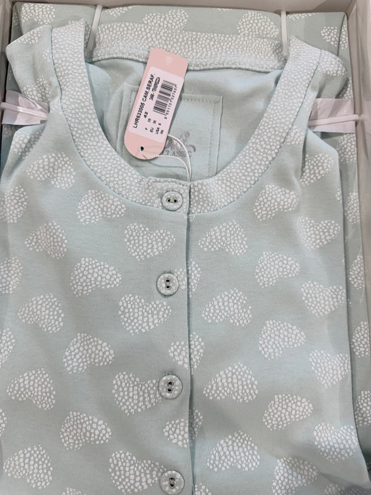 Camicia da notte donna caldo cotone