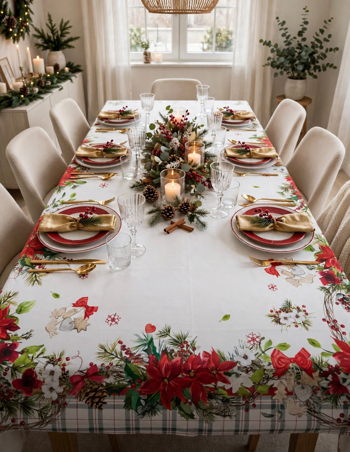 Tovaglia da 12 180x270 Natale